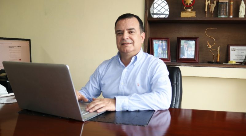 John Diego Parra Tobar director general de la Corporación Nasa Kiwe