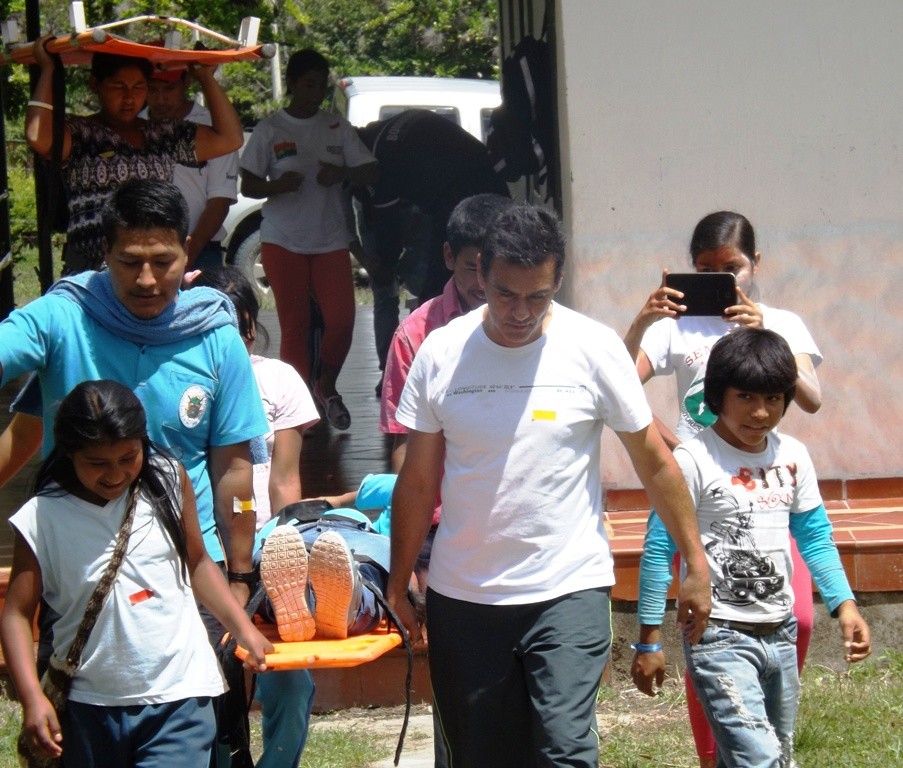 A través del juego reforzaron conceptos en torno a la amenaza, la vulnerabilidad y el riesgo