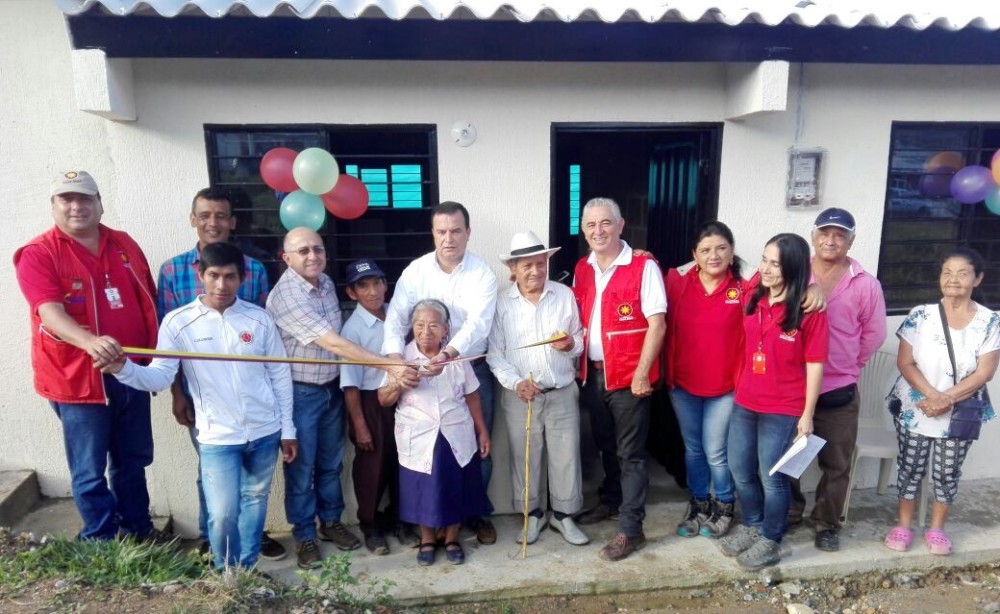 17 NUEVAS VIVIENDAS EN ZONA SEGURA, ENTREGADAS A COMUNIDADES REASENTADAS