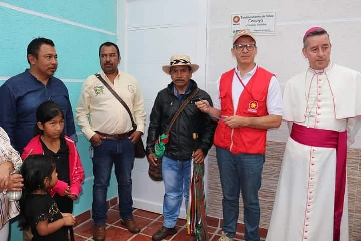 Entrega del Establecimiento de salud de Coquiyó a la comunidad.
