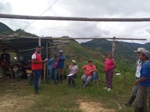 obras de construcción de establecimiento de salud en la localidad El Ciprés, en el municipio de Páez, Cauca
