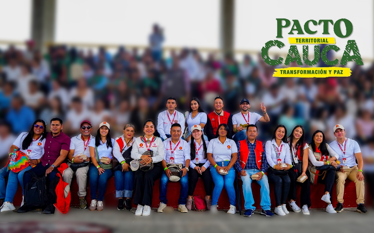 Pacto Territorial por el Cauca, encabezado por el presidente Gustavo Petro