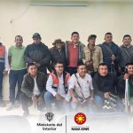 Reunión interinstitucional entre la alcaldía municipal de Inzá, resguardos indígenas y  la corporación Nasa Kiwe