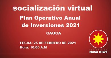 socializa plan operativo anual de inversiones 2021