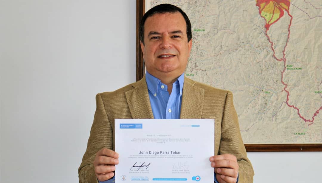 John Diego Parra Tobar - Director General Corporación Nasa Kiwe